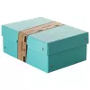 FALKEN PURE Aufbewahrungsbox 1250 Blatt pastellblau 18,0 x 25,0 x 10,0 cm