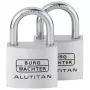 BURG WÄCHTER Duo 77040 SB Vorhängeschloss, silber