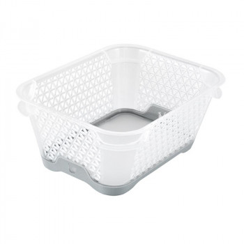 Keeeper Mini-Korb A7 Jonas 16x12x7cm durchsichtig/grau