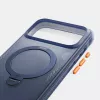 TORRAS Ostand Q3 Air – Hülle für iPhone 18 Pro / 17 Pro, kompatibel mit MagSafe (deep blue)