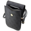 Guess 4G Stripe Handytasche, Schwarz