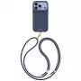 UNIQ Coehl Mirelle Hülle für iPhone 18 Pro / 17 Pro Magnetische Ladefunktion blau