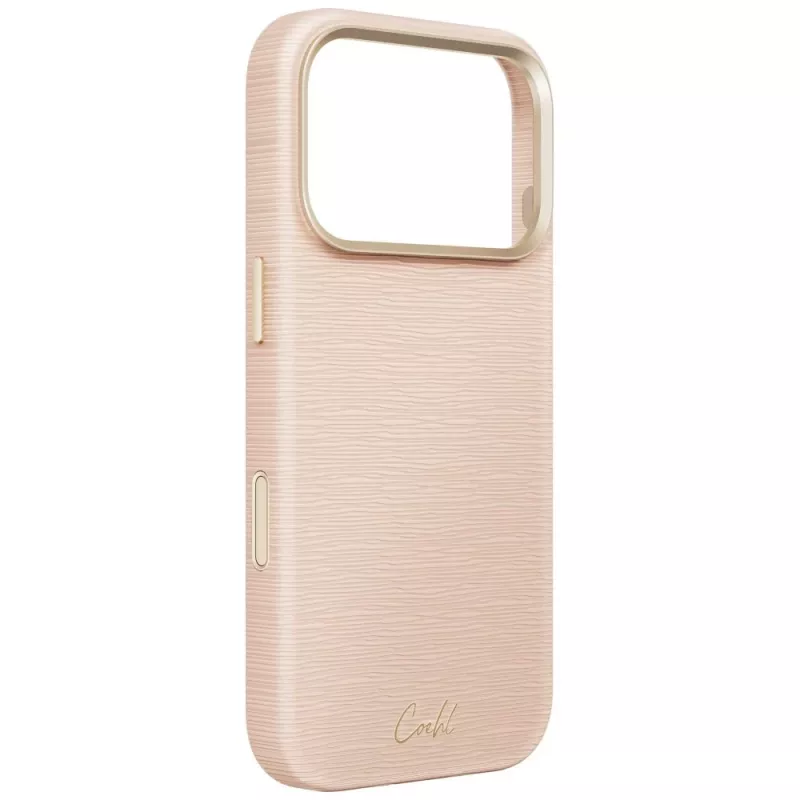 UNIQ Coehl Mirelle Hülle für iPhone 18 Pro / 17 Pro Magnetisches Laden pink