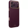 UNIQ Coehl Mirelle Hülle für iPhone 18 Pro Max / 17 Pro Max Magnetic Charging burgunder