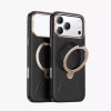 TORRAS Ostand Q3 VegSkin Hülle für iPhone 18 Pro / 17 Pro, MagSafe-kompatibel, Schwarz