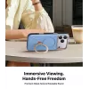 TORRAS Ostand Q3 VegSkin Hülle für iPhone 18 Pro / 17 Pro, MagSafe-kompatibel, Blau