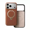 TORRAS Ostand Q3 VegSkin Hülle für iPhone 18 Pro / 17 Pro, MagSafe-kompatibel, braun