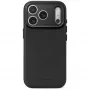 Decoded Leather Backcover – Lederhülle für iPhone 18 Pro Max / 17 Pro Max, kompatibel mit MagSafe (schwarz)