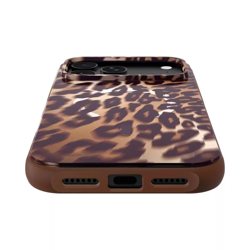 Laut Huex Wave Hülle für iPhone 18 Pro / 17 Pro, MagSafe, Mocha Leopard