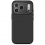 Decoded AntiMicrobial Silicone Backcover Hülle für iPhone 18 Pro / 17 Pro, MagSafe, Carbon Black