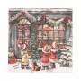 PAPSTAR “It looks like Christmas” Weihnachtsservietten 330 x 330 mm, bedruckt, 1/4-Falz, 3-lagig