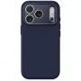 Decoded AntiMicrobial Silicone Backcover Hülle für iPhone 18 Pro / 17 Pro, MagSafe, Atlantic Blue
