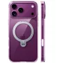 TORRAS Ostand Q3 Spin – Hülle für iPhone 18 Pro Max / 17 Pro Max, kompatibel mit MagSafe (transparent)