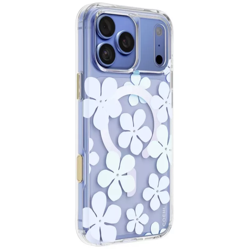 UNIQ Coehl Mila Hülle für iPhone 18 Pro Max / 17 Pro Max, magnetisches Laden, Blau