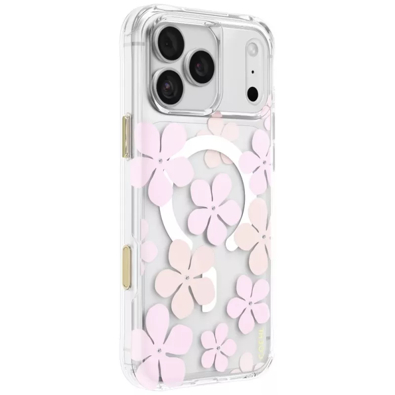 UNIQ Coehl Mila Hülle für iPhone 18 Pro Max / 17 Pro Max, magnetisches Laden, rosa