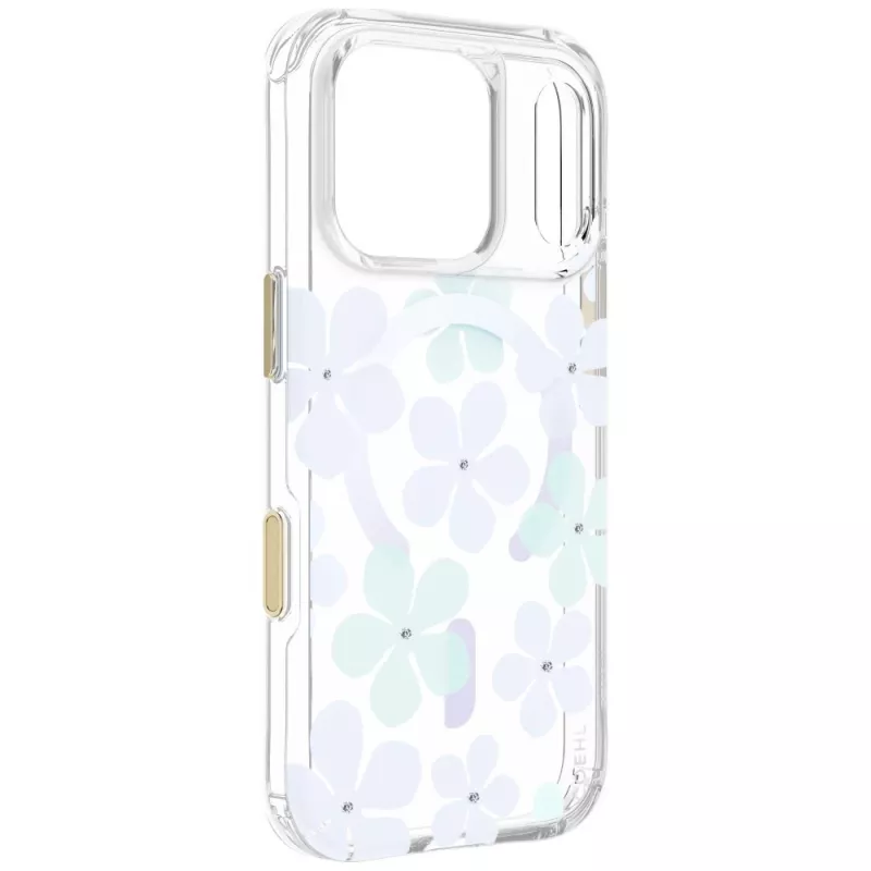 UNIQ Coehl Mila Hülle für iPhone 18 Pro / 17 Pro, magnetisches Laden, blau