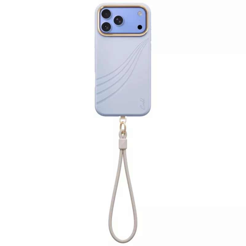 UNIQ Coehl Serina Hülle für iPhone 18 Pro Max / 17 Pro Max, magnetisches Laden, blau