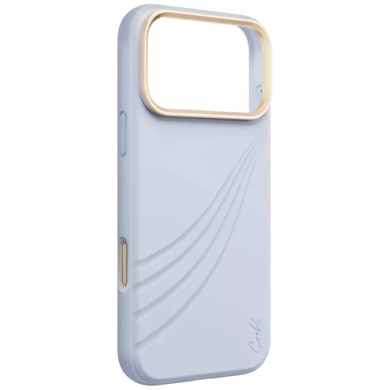 UNIQ Coehl Serina Hülle für iPhone 18 Pro Max / 17 Pro Max, magnetisches Laden, blau