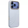 UNIQ Coehl Serina Hülle für iPhone 18 Pro / 17 Pro, magnetisches Laden, blau