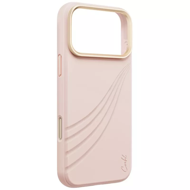 UNIQ Coehl Serina Hülle für iPhone 18 Pro Max / 17 Pro Max, magnetisches Laden, rosa