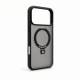 Evelatus Shield Hülle mit MagSafe & Stand für Apple iPhone 18 Pro Max, matter Ring, schwarz