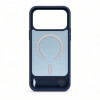 Evelatus MagSafe-Hülle mit Gummibeschichtung und Ständer für Apple iPhone 18 Pro Max, Marineblau