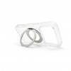 Evelatus Hybrid MagSafe Hülle mit 360 Metallständer für Apple iPhone 18 Pro, PC+TPU, transparent