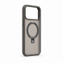 Evelatus Shield Hülle mit MagSafe & Stand für Apple iPhone 18 Pro, matter Ring, rauchgrau