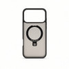 Evelatus Shield Hülle mit MagSafe & Stand für Apple iPhone 18 Pro, matter Ring, rauchgrau