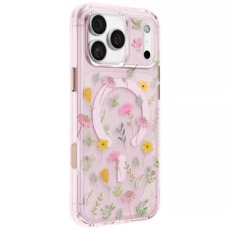 UNIQ Coehl Evie Hülle für iPhone 18 Pro Max / 17 Pro Max, magnetisches Laden, rosa