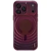 UNIQ Coehl Vela Hülle für iPhone 18 Pro Max / 17 Pro Max, magnetisches Laden, burgunderrot