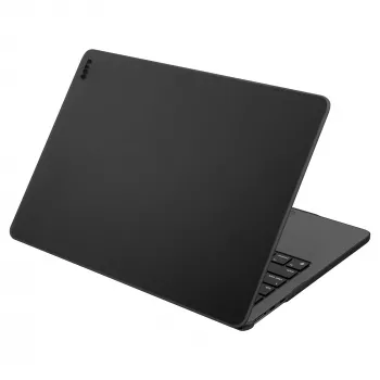 LAUT Huex Hard Shell Hülle für Apple MacBook Air 15 (M2/M3/M4/M5), Frost, Schwarz