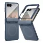 Tech-Protect Kevlar Aura MagSafe Hülle für Samsung Galaxy Z Flip 8, Marineblau