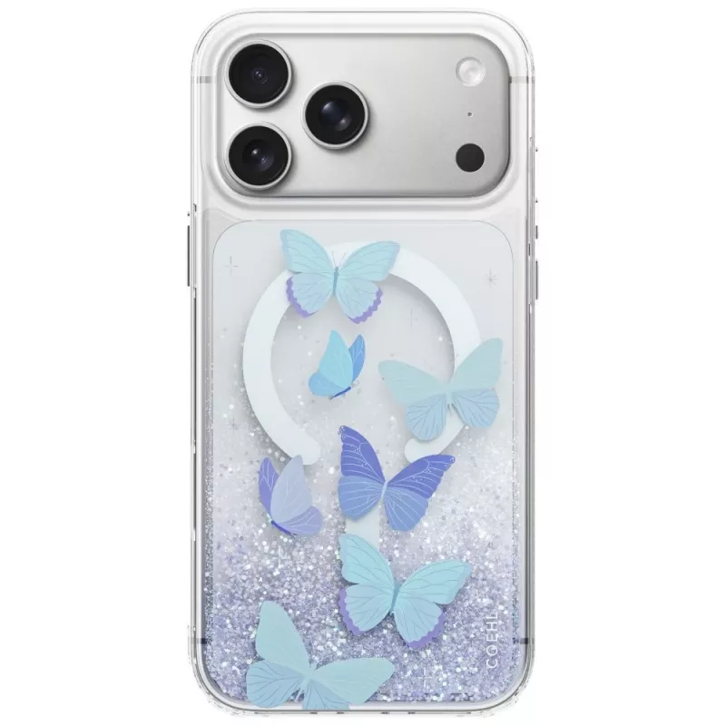 UNIQ Coehl Aria Case für iPhone 18 Pro Max / 17 Pro Max, magnetisches Laden, blau