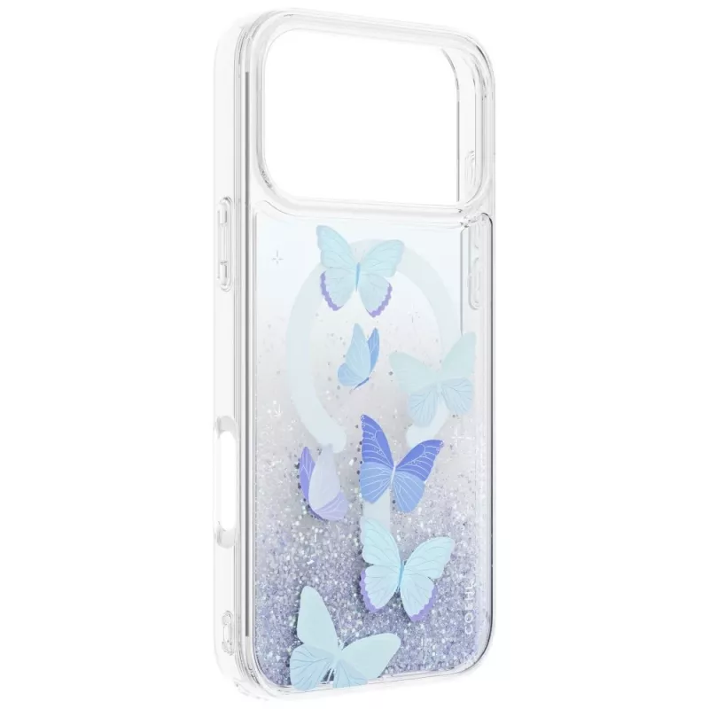UNIQ Coehl Aria Case für iPhone 18 Pro Max / 17 Pro Max, magnetisches Laden, blau