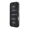 Karl Lagerfeld HC MagSafe IML Peekaboo Print & Metal Frame Hülle für Apple iPhone 18 Pro, Schwarz