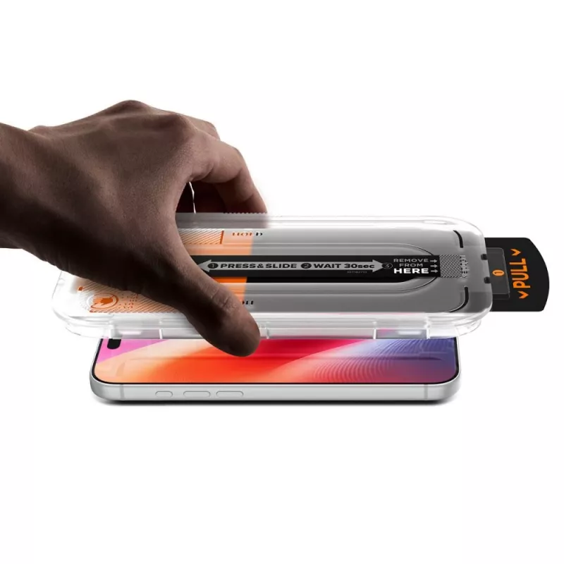 Spigen Glas.TR EZ Fit Pro HD AC 2er-Pack gehärtetes Glas iPhone 16 Pro Max / 17 Pro Max / 18 Pro Max durchsichtig