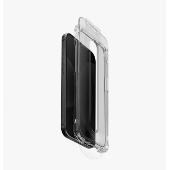 Gehärtetes Glas UNIQ Optix SwiftFitVivid DX2 für iPhone 18 Pro Max mit Applikator
