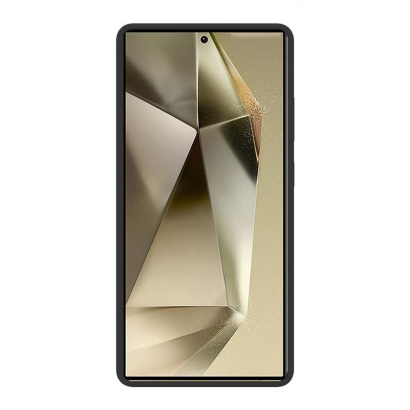 Evelatus Samsung Galaxy S23 Ultra Premium Magnetische Soft-Touch-Silikonhülle Schwarz