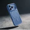 Crong Matte Magnetic MagSafe Case für iPhone 18 Pro / 17 Pro, Blau