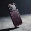 Crong Matte Magnetic MagSafe Hülle für iPhone 18 Pro Max / 17 Pro Max, burgunderrot