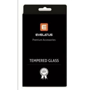 Evelatus 2.5D Full Cover antistatischer Displayschutz aus gehärtetem Glas für Samsung Galaxy S23 (Japan Glue)