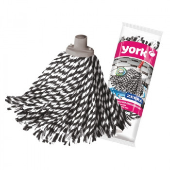 YORK Zebra austauschbarer Moppkopf