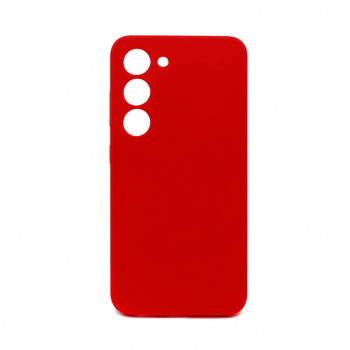 Evelatus Samsung Galaxy S23 Nano Silikon Hülle Soft Touch TPU Rot