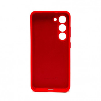 Evelatus Samsung Galaxy S23 Nano Silikon Hülle Soft Touch TPU Rot