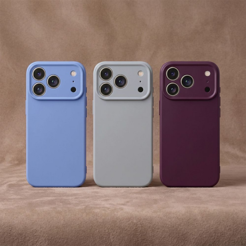 TFO Silikon-Hülle für iPhone 17 Pro Max 6.9 / 18 Pro Max 6.9, himmelblau