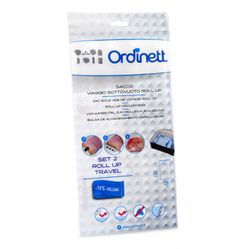 Ordinett Ordispace Roll Up Reise-Vakuumbeutel, 35 x 28 cm, 2 Stk.