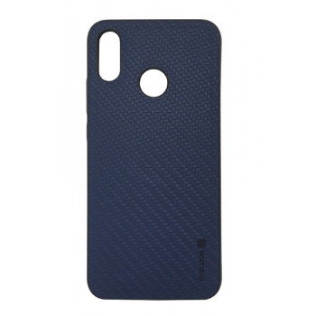 Evelatus Huawei P20 Pro TPU-Hülle 1 mit Metallplatte (Nutzung mit Magnet-Autohalterung möglich) Blau