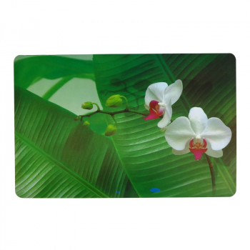 Asi Collection Platzmatte, 43,5 x 28 cm, Orchideenmuster