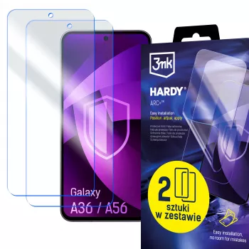 3mk Hardy ARC+ 4-Schichten Displayschutzfolie für Samsung Galaxy A36 / A56